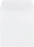 Hygloss 30 Library Card Pockets 3.5x5 Inch - Non-Adhesive Pocket Envelopes - White - Classroom Envelope Pockets - Ideal for Organizing - Colorful Small Library Book Pocket