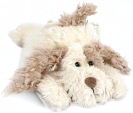 MON AMI Bogart The Puppy Plush Animal Toy - 10”, Soft Cuddly Handcrafted Premium Stuffed Dog Toy for Little Boys,Girls & Kids of All Ages