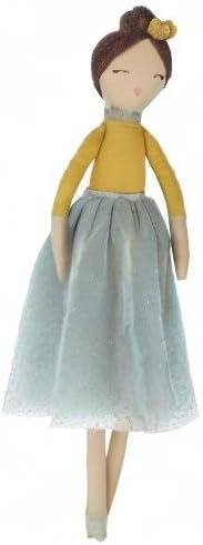 MON AMI Francesca Polynesian Princess Doll – 22 Inches Soft Plush Stuffed Doll for All Ages | Cuddly Toy, Nursery & Bedroom Décor | Elegant Baby Shower, Birthday Essential