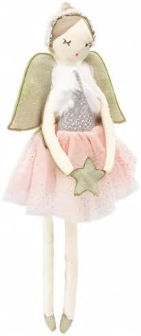 MON AMI Designer Angel Stuffed Doll with Wings 20” Soft Elegant Plush Doll for Little Girls, Use as Toy or Room Decor