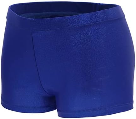 Aosva Little Big Girls' Sparkle Dance Tumbling Athletic Gymnastics Short 2-14Years