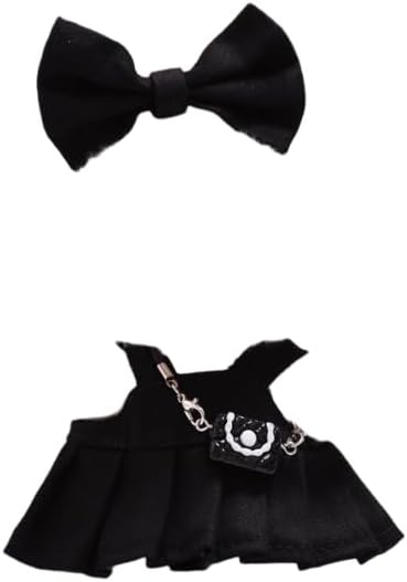 17cm Doll Clothes Set & Outfit Set for 17cm Dolls - Premium Fashion Dresses with Accessories, Luxury Chic Doll Clothing & Style Bundle,Just Clothes (Style-11)