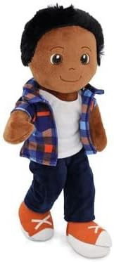 Playtime by Eimmie 14" Soft Baby Doll for Boys (Charlie) - Plush Rag Doll for Toddlers & Infants, Washable Stuffed Toy with Sensory Fabric Body - Great for Baby Showers, Birthdays & Special Occasions