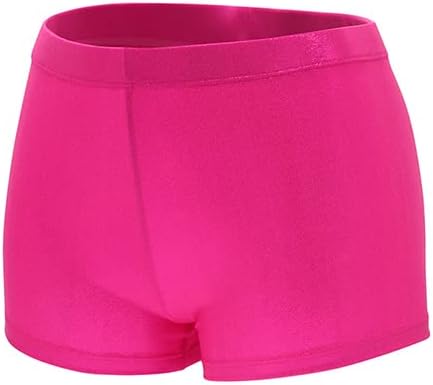 Aosva Little Big Girls' Sparkle Dance Tumbling Athletic Gymnastics Short 2-14Years