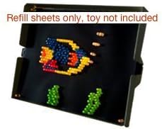 Zoo Refill templates for pre-1994 Original Lite Brite (10 Sheets, 9x12)