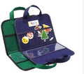 CHEFAN 2 Pack Felt Board for Kids, Portable Travel Storyboard, Preschool Activity Play Kits, Board Only, Blue & Green
