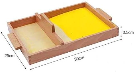 Adena Montessori Sand Tray-Montessori Writing &Play ToysMontessori Toys for Toddlers Learning Age 3 4 5 Years Old Sand Tray