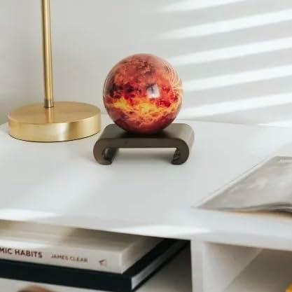 MOVA Globe – Venus 6” | Solar Powered Rotating Planet Model for Decor or STEM Learning | Based on NASA Imagery