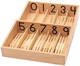 Adena Montessori Spindle Box with 45 Spindles
