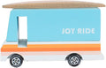 Ruggish Candy Car Joyride Exclusive - Premium Handcrafted Wooden Car Toy - Surf Van - Age 3+