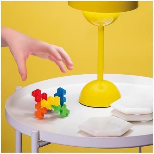 Plus-Plus - HEXEL Spectrum - Fidget Sensory Puzzle Toy - Travel Friendly, Quiet Stress and Anxiety Relief for Kids/Adults