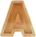 Twenty-six English Alphabet A-Z Letter Piggy Bank,Large-Capacity Transparent Wooden Alphabet Piggy Bank，Personalized Coin Savings Box, Name DIY Creative Purchase Combination.