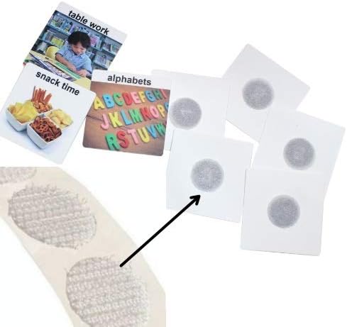 Smile4autism Small 7x9" tools Perfect to Keep Your Loose Visual Picture Cards Organized. Autism ABA, ADHD, Language & Apraxia Aspergers