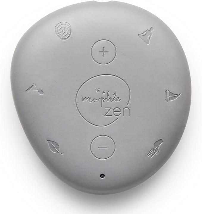 Morphée Zen | Guided Meditation Sound Device for Instant Relaxation | Enhance Well-being, Reduce Stress and find Deep Relaxation | Portable Meditation Sound Machine | 72 Sessions in 4 languages
