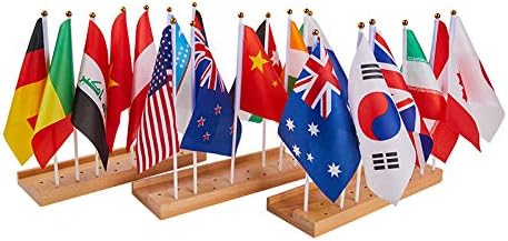 Adena Montessori Flags of the World Geography Learning Toys Hands-on Geography Activities for Kids