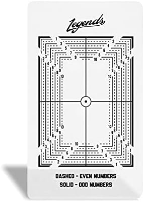 Legends Card Grading Centering Tool by Envy Born Games | Cleaning Cloth Kit Material for PSA - BGS