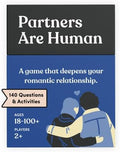 Partners are Human | 140 Conversation Cards to Help Deepen Romantic Relationships | Card Game for Bonding & Communication | Therapy for Adults
