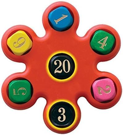 Math Fidget Toys for Kids 8–12, Math Magic Mixer Educational Games with Dice and Score Pad, Handheld Games for Kids, Fidget Game Math Manipulatives