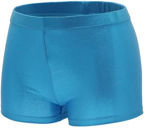 Aosva Little Big Girls' Sparkle Dance Tumbling Athletic Gymnastics Short 2-14Years