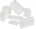 EverBlock Single Color Combo Pack | Giant Building Blocks | Easy to Connect & Reuse | Indoor & Outdoor Use | Build Displays & Structures | White
