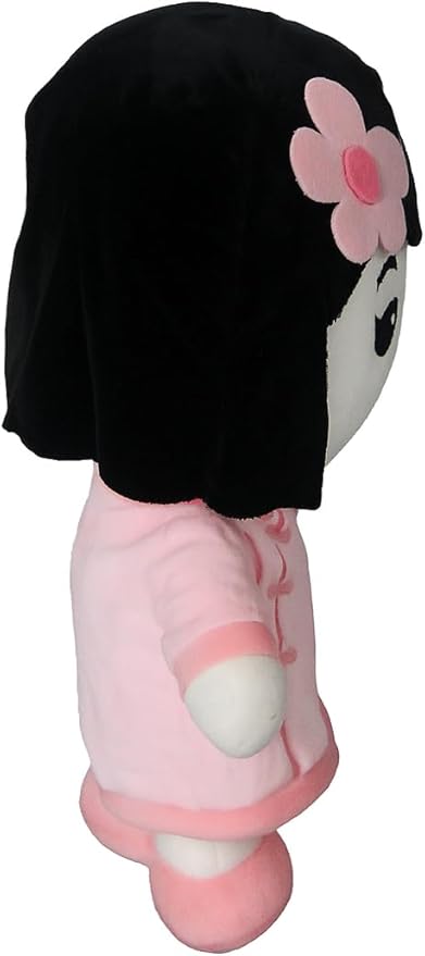 Asian Baby Doll – 12” Asian Plush Doll for Girls, Soft Cuddly Birthday Gift for Girls Ages 3+