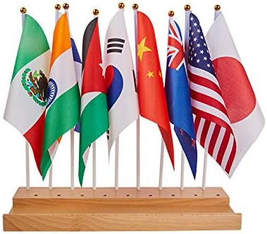 Adena Montessori Flags of the World Geography Learning Toys Hands-on Geography Activities for Kids