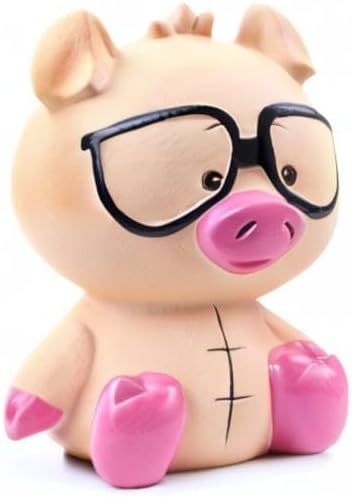 Winsterch Pig Piggy Bank for Boys and Girl,Ceramic Pig Bank Money Box Toy,Coin Bank Birthday Gifts for Kids