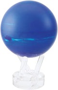 MOVA Neptune Globe 6” – Solar Rotating Planet Globe for Desk Display | No Batteries or Cords | Striking Deep Blue Space Decor