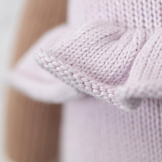 cuddle + kind Violet The Fawn Regular 20" Hand-Knit Doll – 1 Doll = 10 Meals, Fair Trade, Heirloom Quality, Handcrafted in Peru, 100% Cotton Yarn