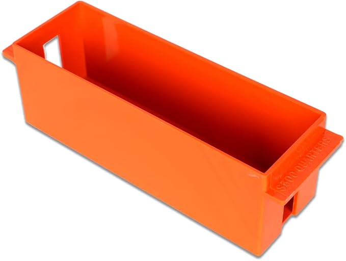 BankSupplies Large Capacity Storage Trays Set for Pennies, Nickels, Dimes, and Quarters - High Capacity Box, Rolled Coin Holder, Stackable Sorting Tray