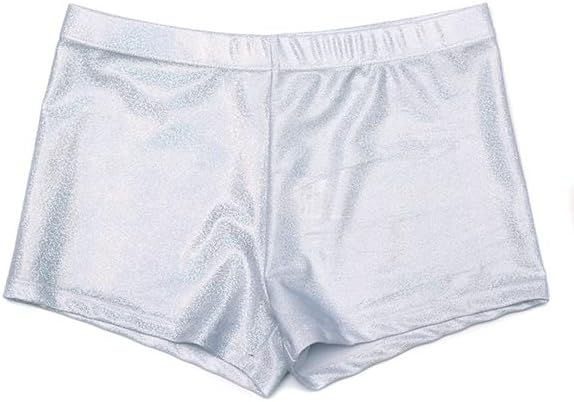 Aosva Little Big Girls' Sparkle Dance Tumbling Athletic Gymnastics Short 2-14Years