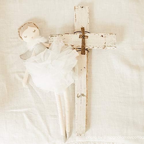 Mon Ami Angel Stuffed Doll - 15", Silver, Soft Elegant Plush Doll for Little Girls, Use as Toy or Room Decor, Great Gift for Kids of All Ages