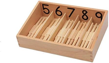 Adena Montessori Spindle Box with 45 Spindles