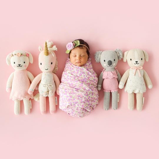 cuddle + kind Claire The Koala Regular 20" Hand-Knit Doll – 1 Doll = 10 Meals, Fair Trade, Heirloom Quality, Handcrafted in Peru, 100% Cotton Yarn