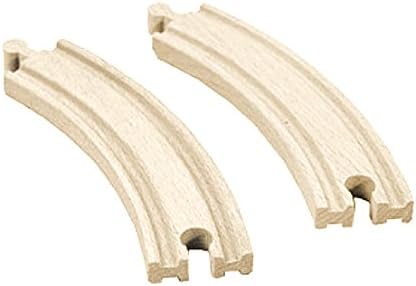 Wooden Train Bridges, Crossing Track Bridge, Wooden Train Track Accessories, Wood Train Tracks, Train Tracks Compatible with All Major Brands, Wood Toys for Girls & Boys