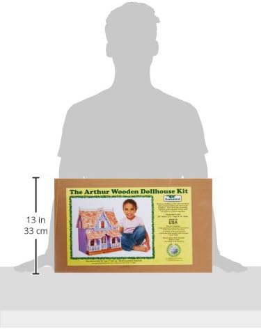 Greenleaf Arthur Dollhouse Kit - 1 Inch Scale