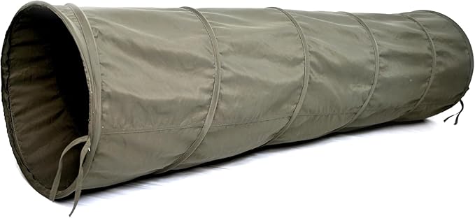 River & Aria Co Kids Tunnel Toys for Toddlers 1-3 - Baby Tunnel Crawl Indoor and Outdoor, 6ft Kids Tunnels Crawl, Interactive Hide and Seek Play for Children (Green)