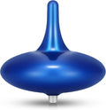 Electric Spinning Top | Timer Spinning Top | 6+ Hour Endless Spin | LED Light Show for Focus, Calm & Creativity | Unique Futuristic Gift for Adults (Royal Blue)
