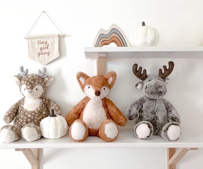 Mon Ami Finn The Fox Stuffed Animal - 12", Woodland Plush Stuffed Toy, Use as Toy or Room Décor, Great Gift for Kids of All Ages inches
