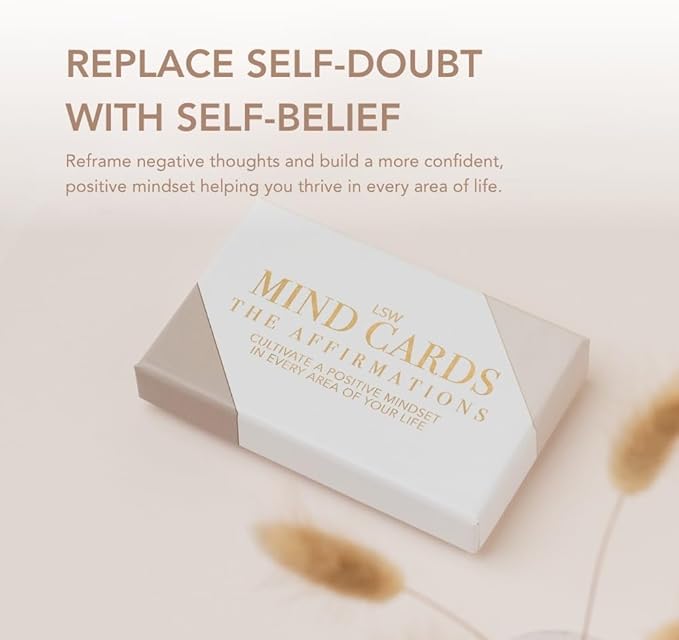 Affirmation Cards for Self-Love & Positive Growth Mindset | 50 Daily Manifest Affirmations for Confidence, Career, Health, Relationships & Gratitude