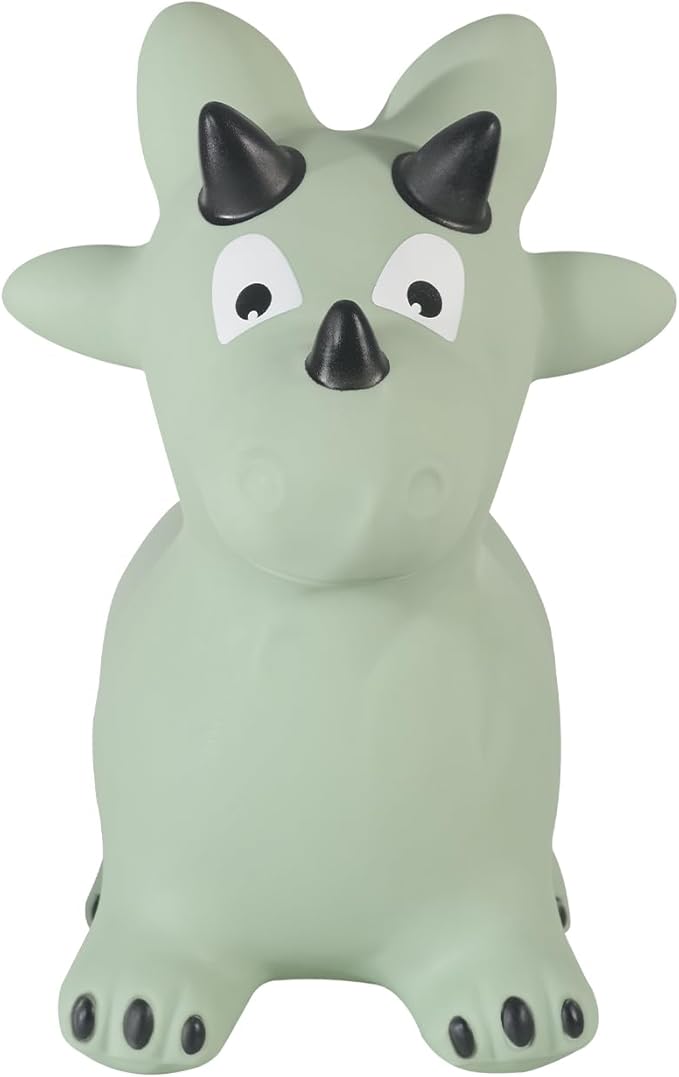Kindsgut Bouncy Animal Hopper Dino for Children, Designed in Germany, Playful and Modern Colors, air Pump Included, Indoors and Outdoors