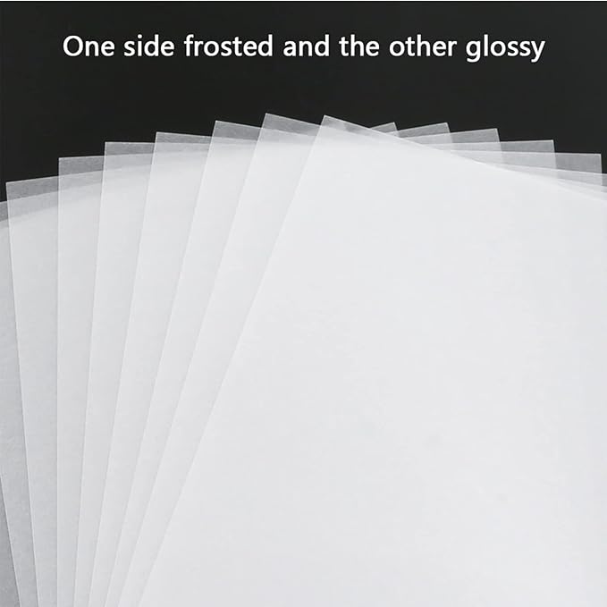 Auihiay 50 Shrink Plastic Sheets, Mini Shrink Films Papers for Kids DIY Keychains Making, Easter Decorations Ornament and Mothers Day Gifts, 4 x 3 inch / 10 x 7.5 cm