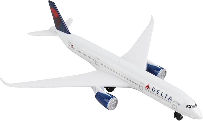 Daron Toy Airplane – Delta Air Lines Airbus A350 – Die-Cast Metal Model Airplane Toy with Plastic Parts for Kids Ages 3+
