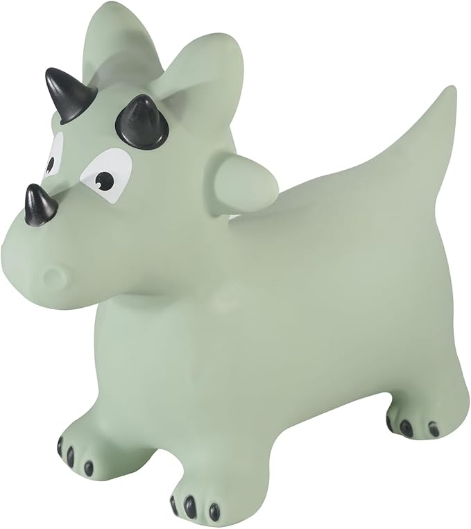 Kindsgut Bouncy Animal Hopper Dino for Children, Designed in Germany, Playful and Modern Colors, air Pump Included, Indoors and Outdoors