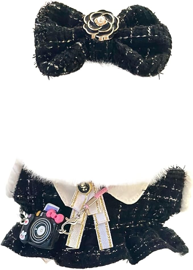 17cm Doll Clothes Set & Outfit Set for 17cm Dolls - Premium Fashion Dresses with Accessories, Luxury Chic Doll Clothing & Style Bundle,Just Clothes (Style A4)