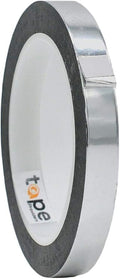 WOD MPFT2 Silver Metalized Polyester Mylar Film Tape with Acrylic Adhesive, 1/2 inch x 72 ft. Vibrant Mirror Silver Tape, Decor Tape for Detailing Accent Wall, Graphic Arts, Car and Boat Trim