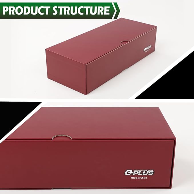 GRAND ORANGE Slotted Graded Card Boxes Slat Storage Boxes Red Hold 26 PSA Graded Cards