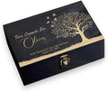 Personalized Time Capsule Memory Box Custom Engraved Wooden Keepsake Box for 18th Birthday Surprise Memories Photos Letters Memento - Storage Boxes for Baby Shower Birthday Anniversary Milestones Gift
