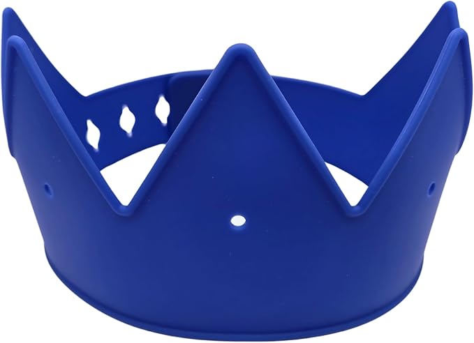 Birthday Crown for Kids Classroom – Adjustable Soft Silicone Princess Crown, Ages 2–10+, BPA Free, Dishwasher Safe