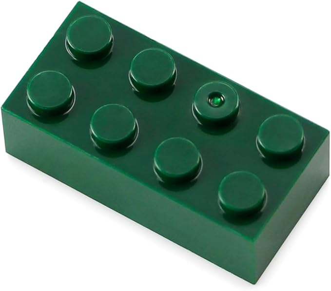 Feleph 2x4 Bricks Dark Green 320 Pieces Parts Classic Building kit Creative Play Set Basic Blocks Toy Accessories Compatible with 3001 Major Brands